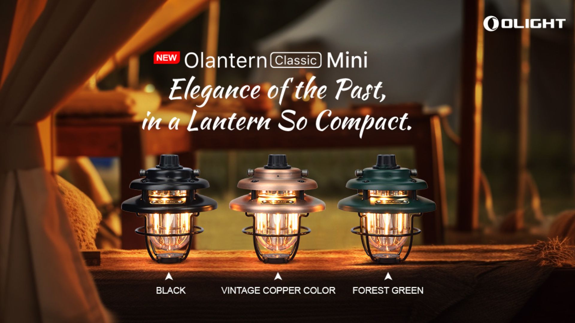 Olantern Classic MIni: ​Elegance of the Past, in a Lantern So Compact