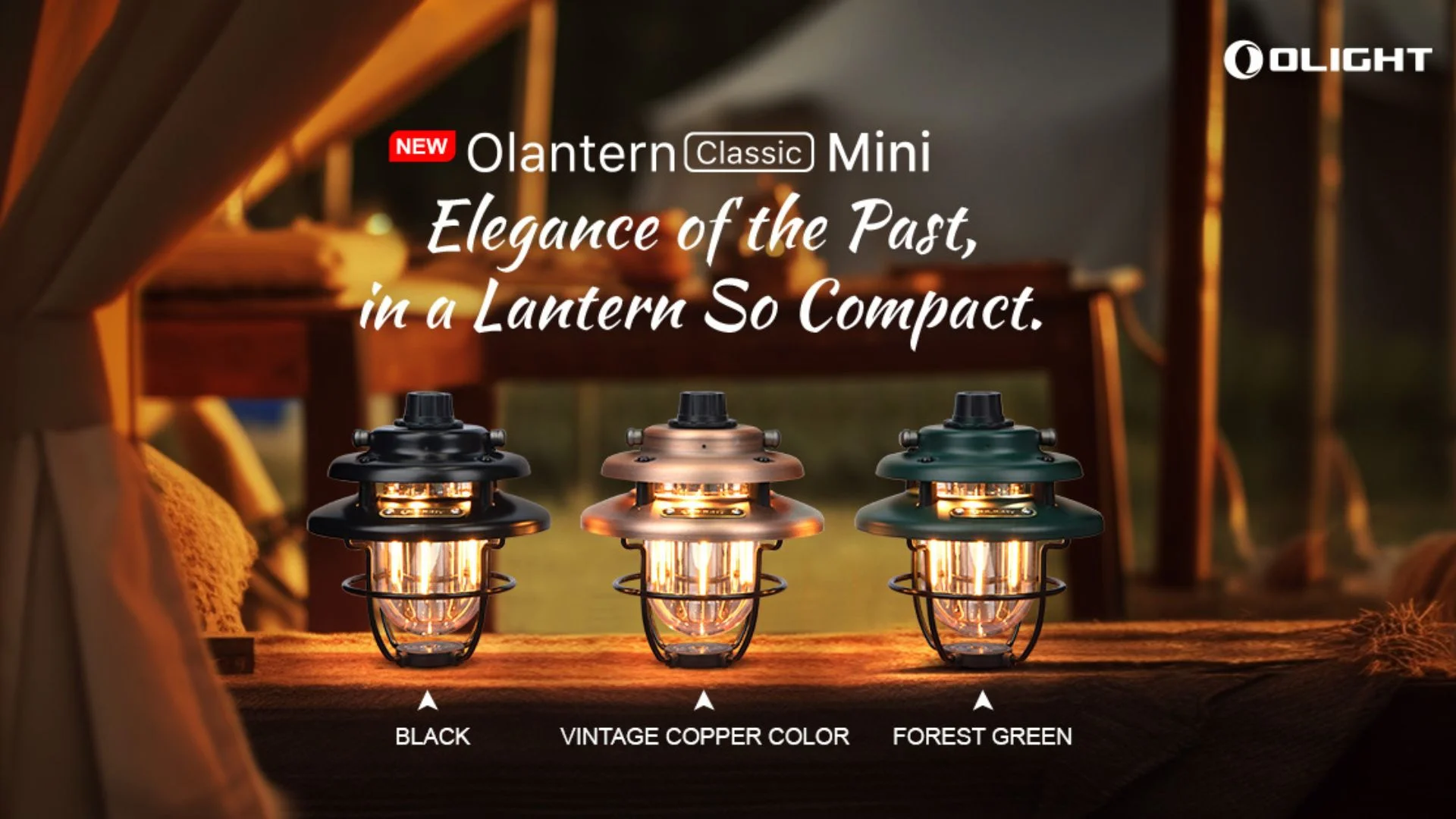 Olantern Classic MIni: ​Elegance of the Past in a Lantern So Compact