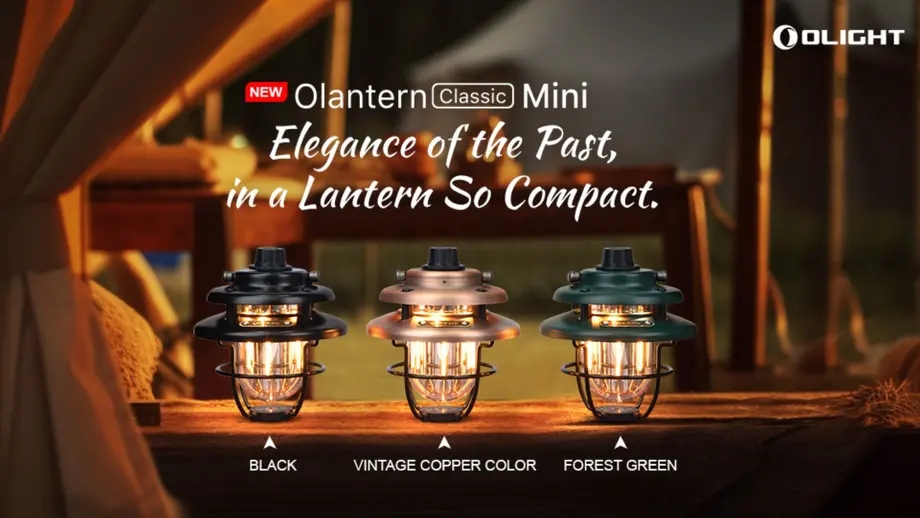 Olantern Classic MIni: Elegance of the Past in a Lantern So Compact