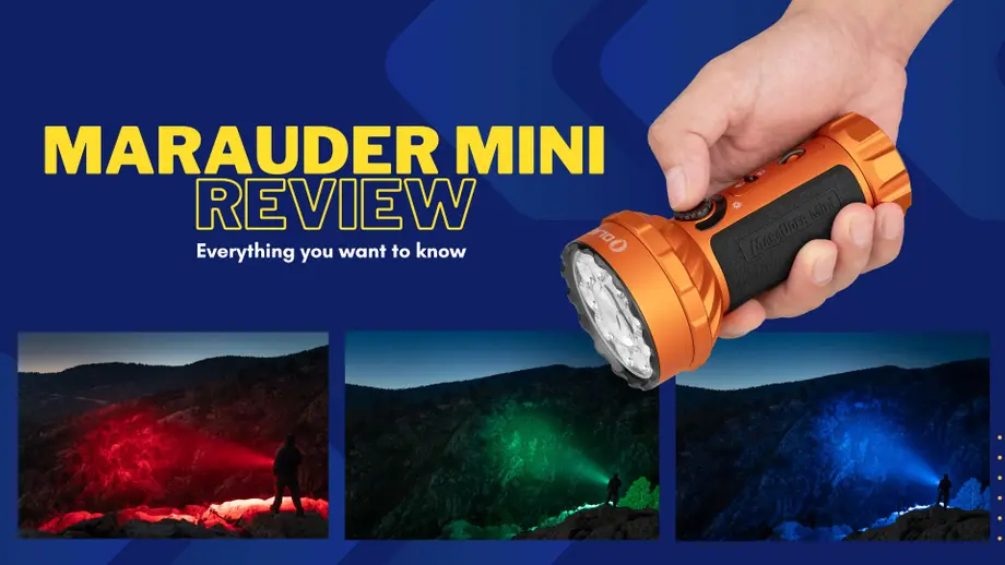 Olight Marauder Mini Review | All You Need To Know About This Mini Beast. Right Here!